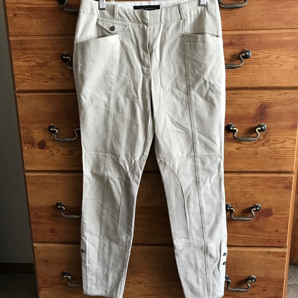 Zara Woman riding pants small